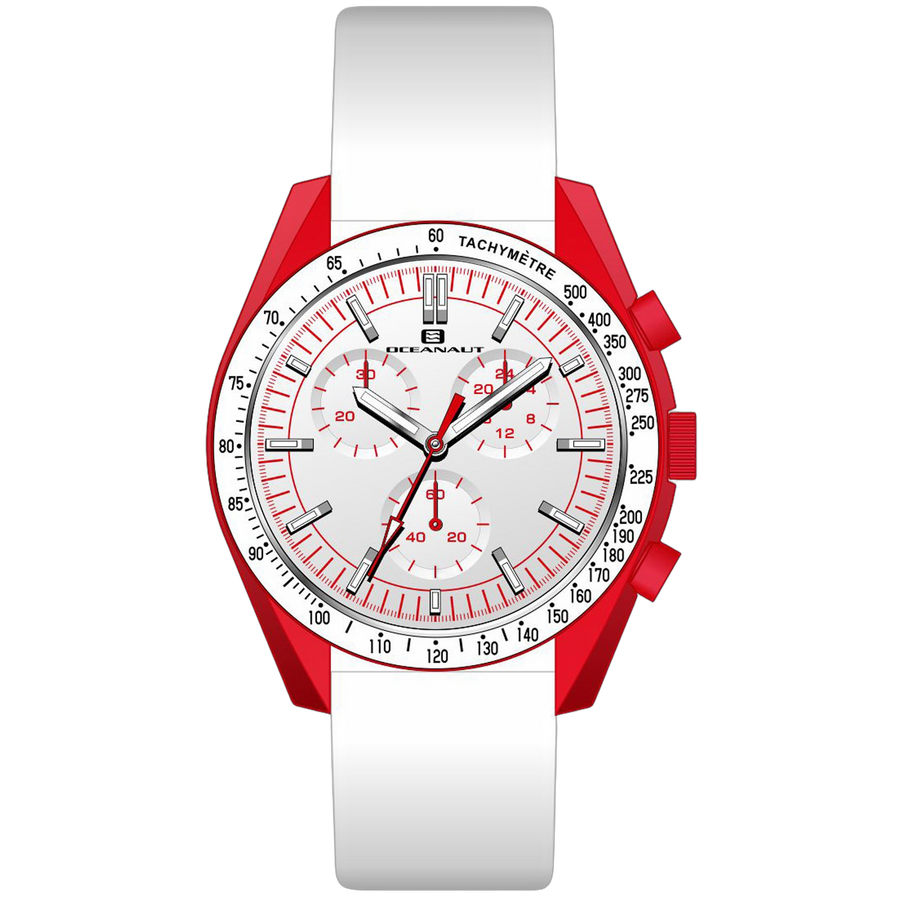 Oceanaut Plastic case watch in white