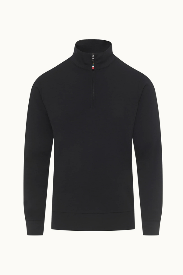 Orlebar Brown 69% Recycled Polyester sweatshirt in black