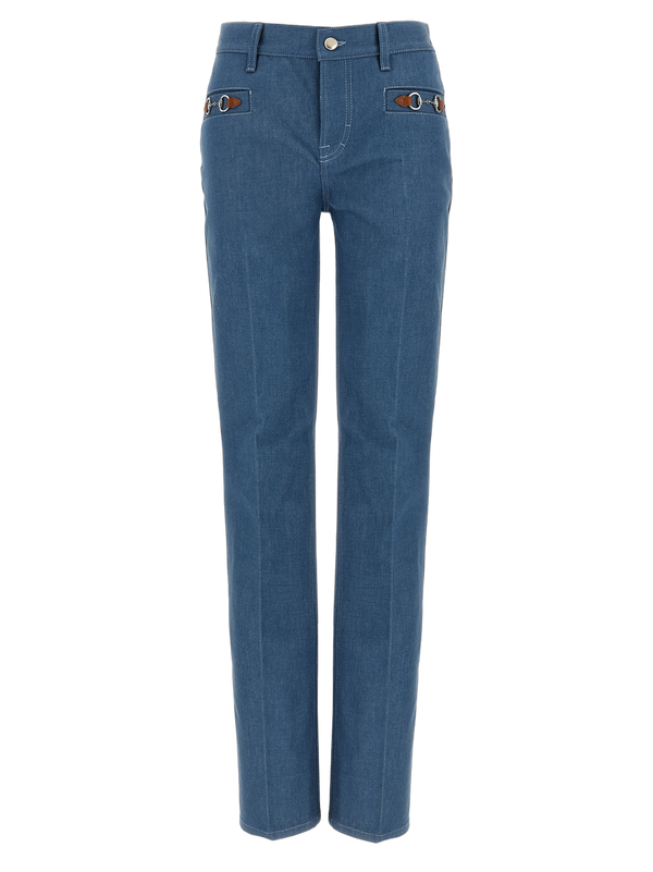 Gucci 100% Cotton jeans in blue