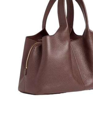 Coccinelle Top Handle Bag Berry Bovine Leather / Top-handle-bags
