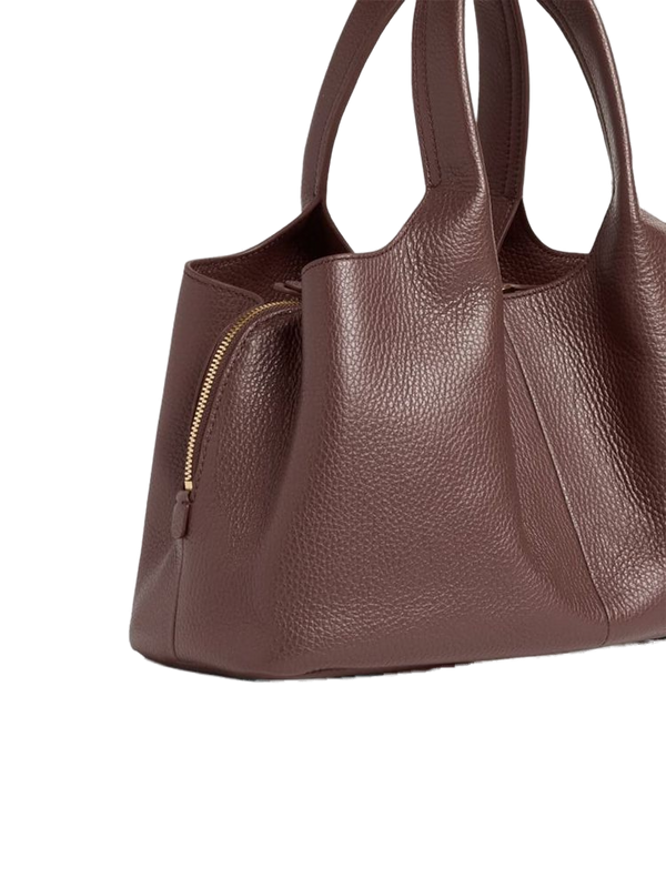 Coccinelle Top Handle Bag Berry Bovine Leather / Top-handle-bags