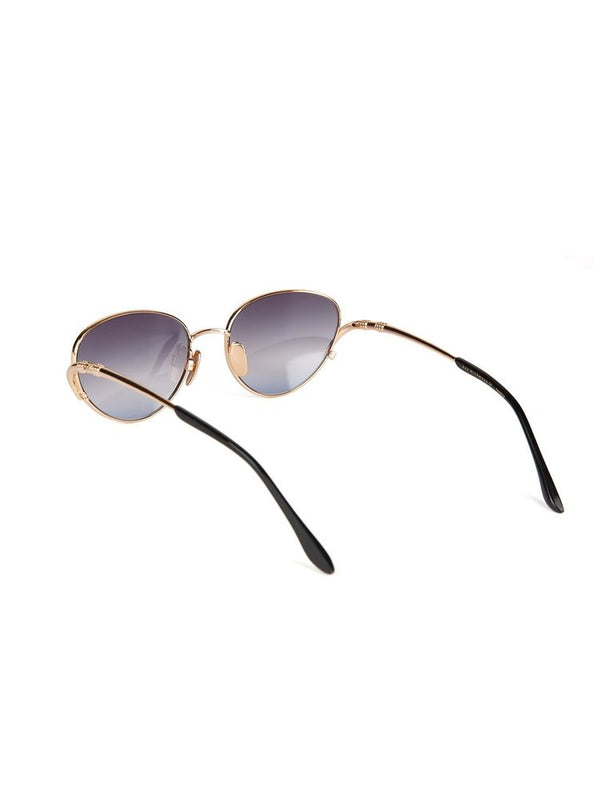 Ana Hickmann AH3354 Metal frame sunglasses in gold