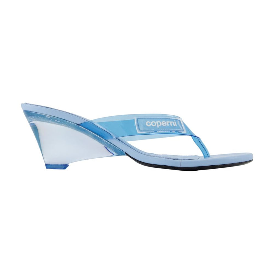 Coperni Plastic sandal in blue