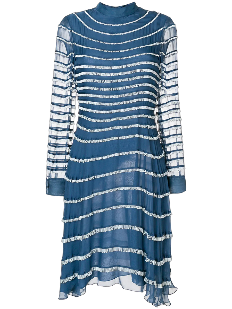 Valentino Silk dress in blue