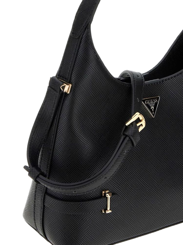 Guess 100% Polyurethane shoulder bag in black