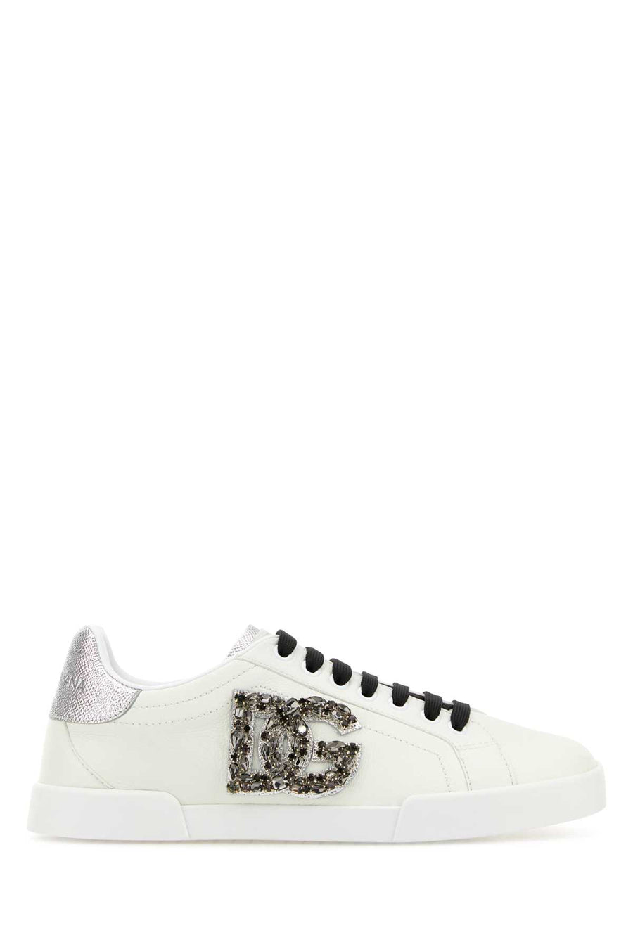 Ice Leather Sneakers Bianco/oro Antico