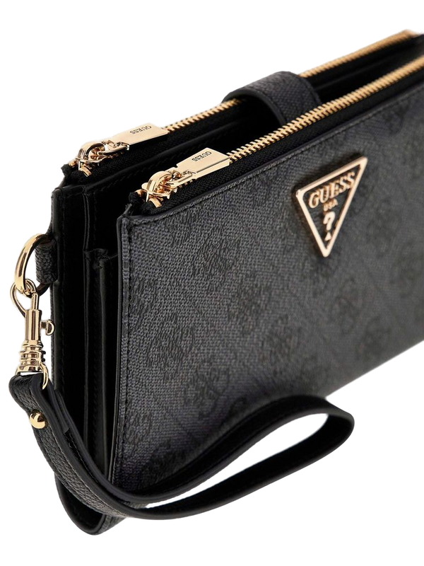 Guess 100% Polyurethane wallet in black