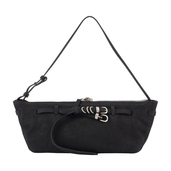 Margesherwood cowhide shoulder bag in black