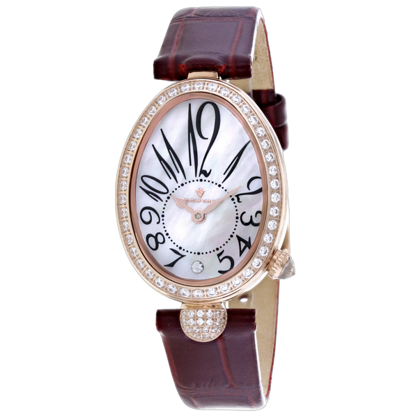 Christian Van Sant Stainless steel case watch in rose gold