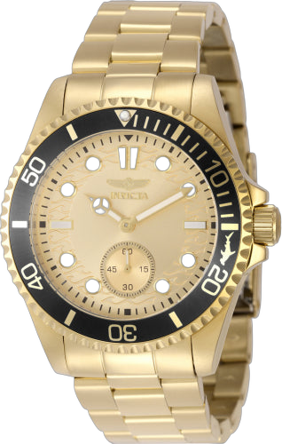 Invicta watch in gold