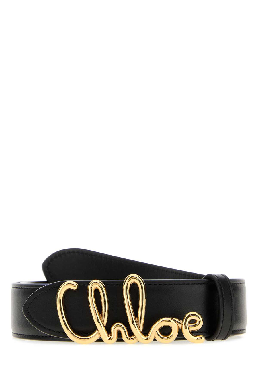 Chloé Chloé 100% Calf; Golden metal belt in black