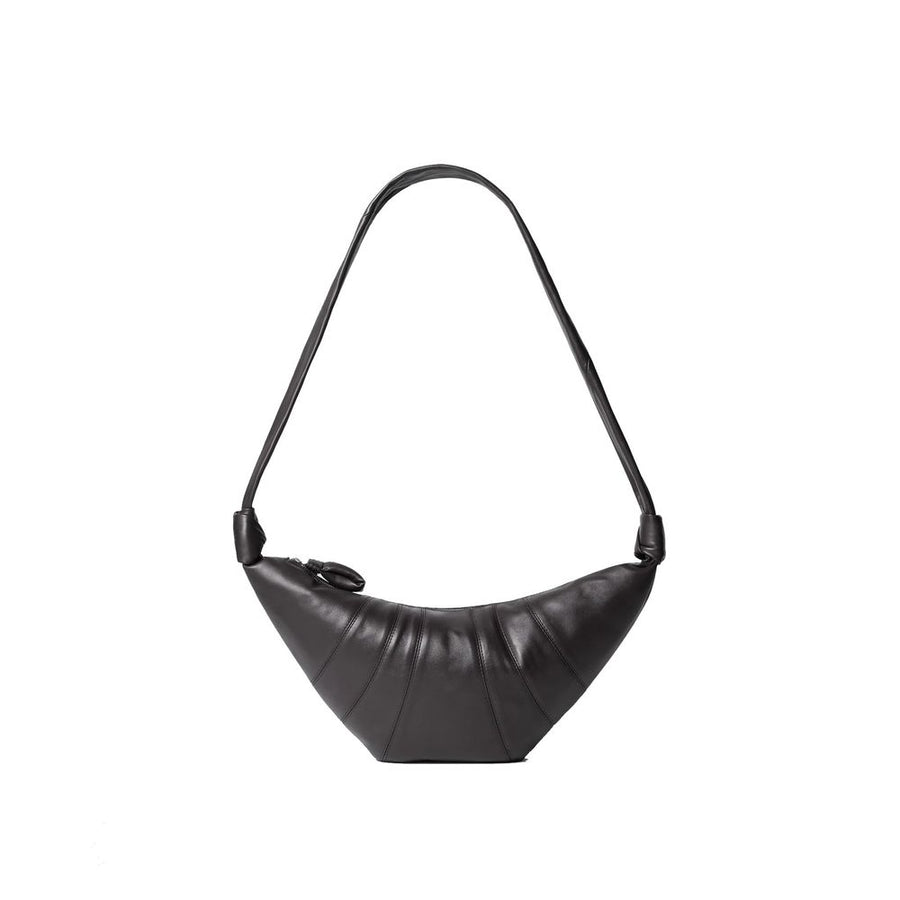 Lemaire 100% Lamb Leather shoulder bag in brown