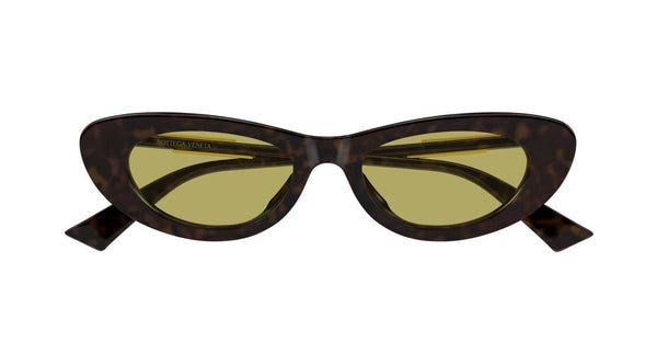 Bottega Veneta BV1447S Recycled Acetate frame sunglasses in brown