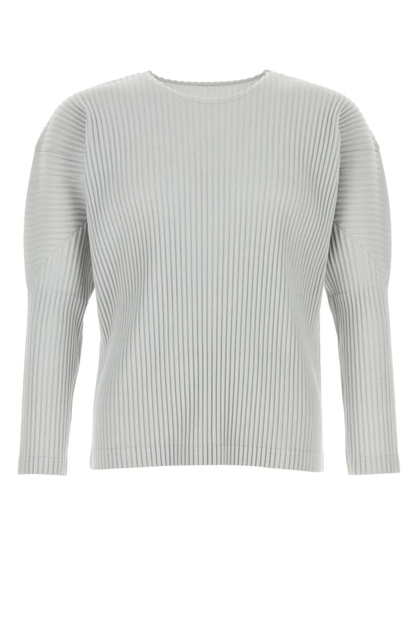 Ice Polyester T-Shirt Ltgray Exterior