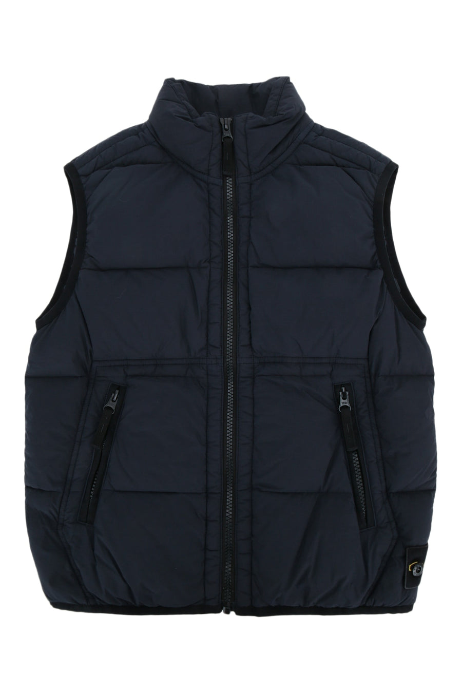 Giubbotto Senza Maniche Vera Piuma Rd Navyblue Giubbini