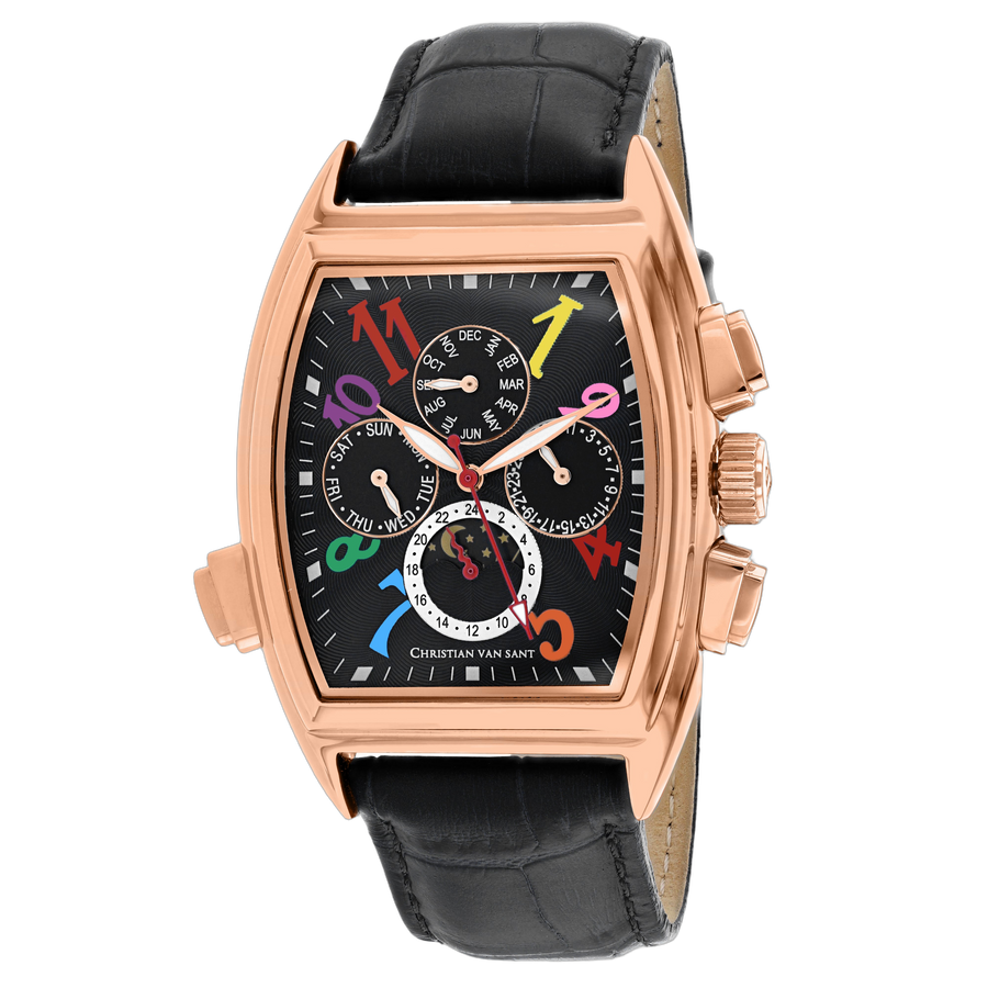 Christian Van Sant Stainless steel case watch in rose gold