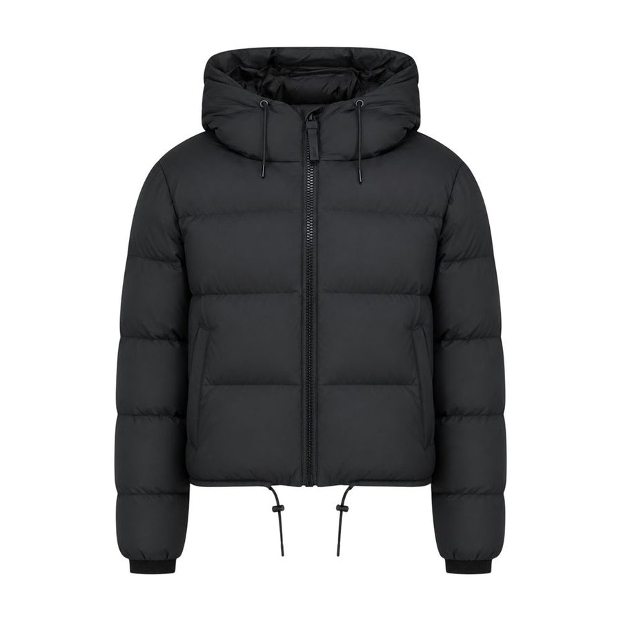 Alta Short Puffer Jacket W3t3 - Rains Synthetic Black Ready-to-wear /