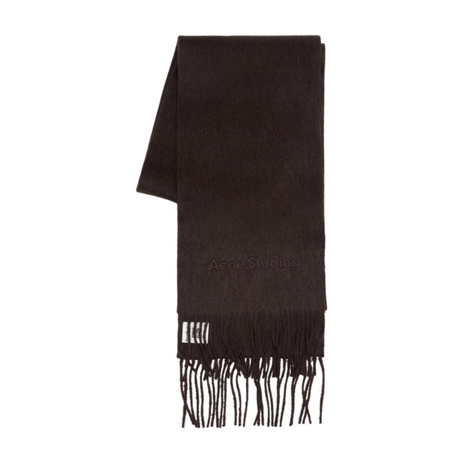 Acne Studios Wool scarf in brown