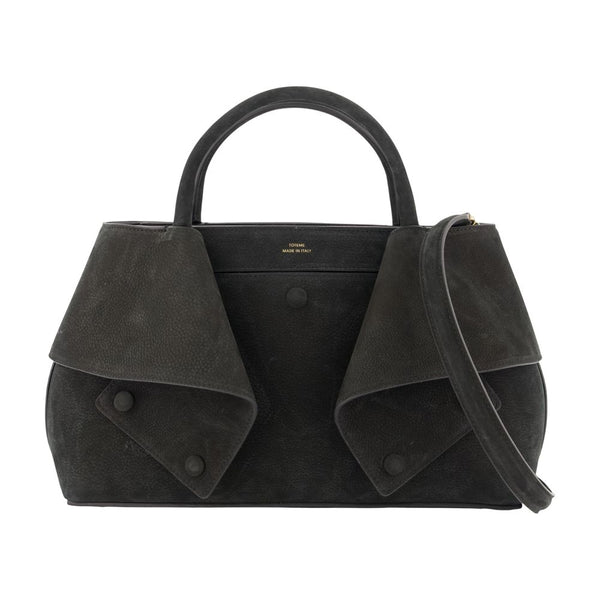 Small Mercer Shopper Bag - Toteme Leather Black Calfskin / Totes-shopping-bags