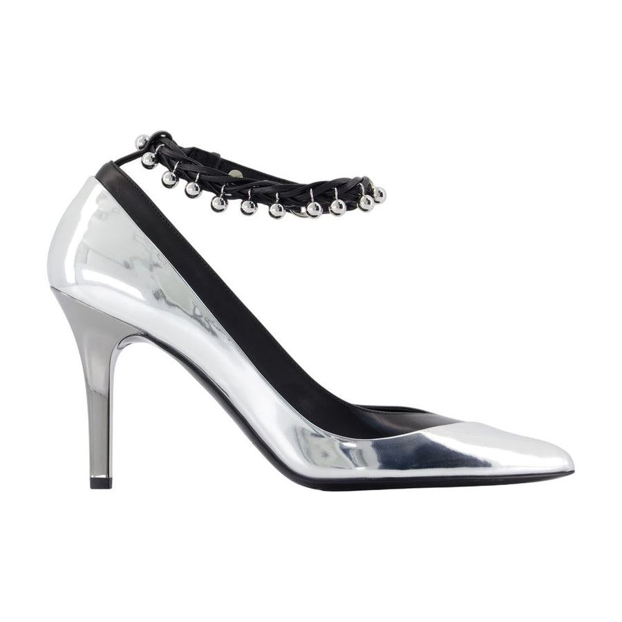 Isabel Marant nylon pump in silver