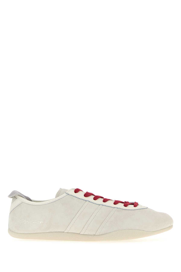 Y3 Yamamoto Tokyo Exterior: 100% Suede sneaker in beige