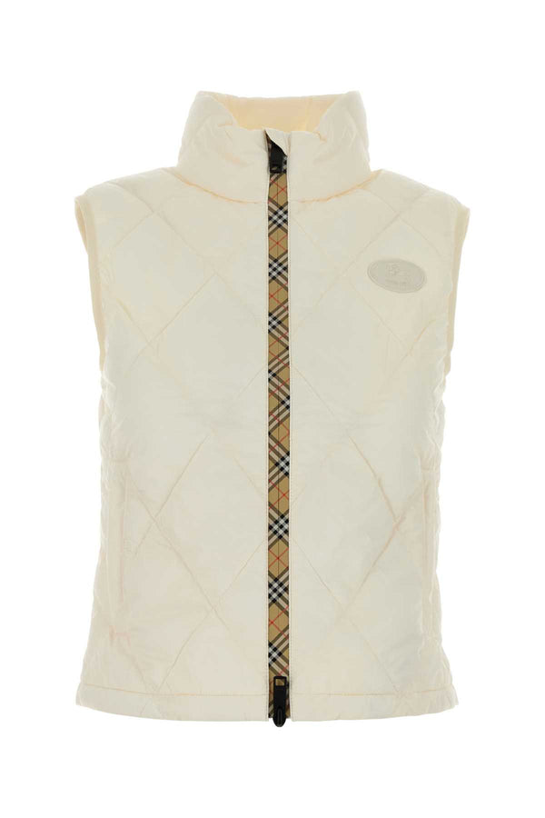 Ivory Nylon Cheswick Vest Tundrawhite Giubbini