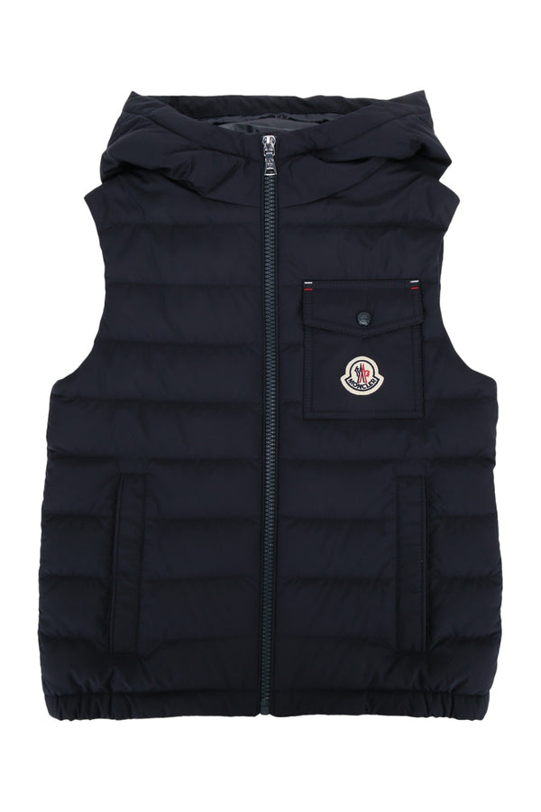 Wystan Vest Navyblue Mixed Fibres Giacche E Gilet