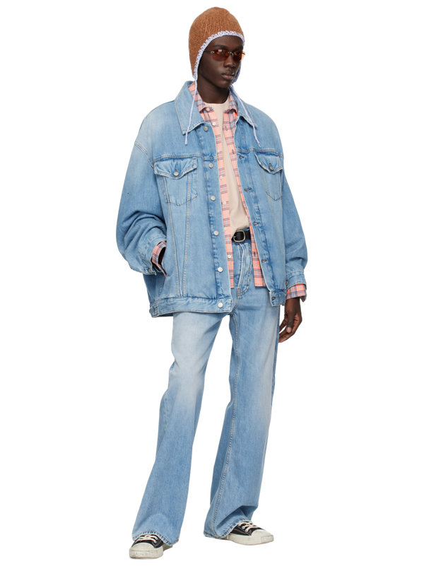 Acne Studios 100% Cotton jacket in blue