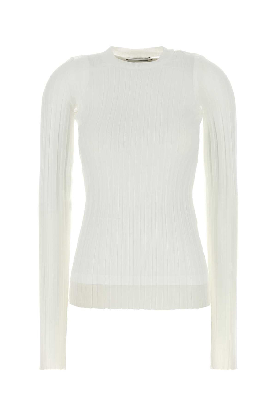 Sportmax 70% Nylon sweater in white