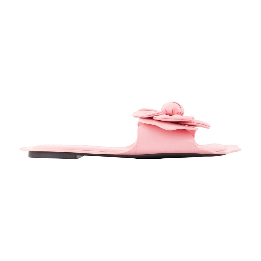 The Daisy Sandals - Marc Jacobs Leather Pink Cowhide Shoes /