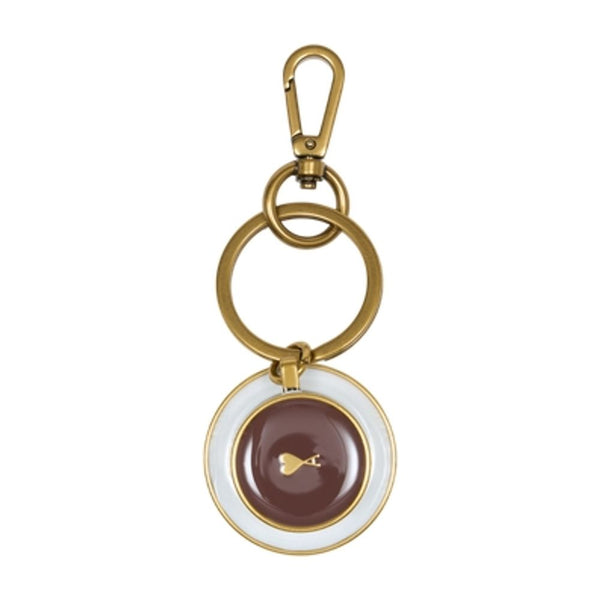 AMI Paris Metal keychain in gold