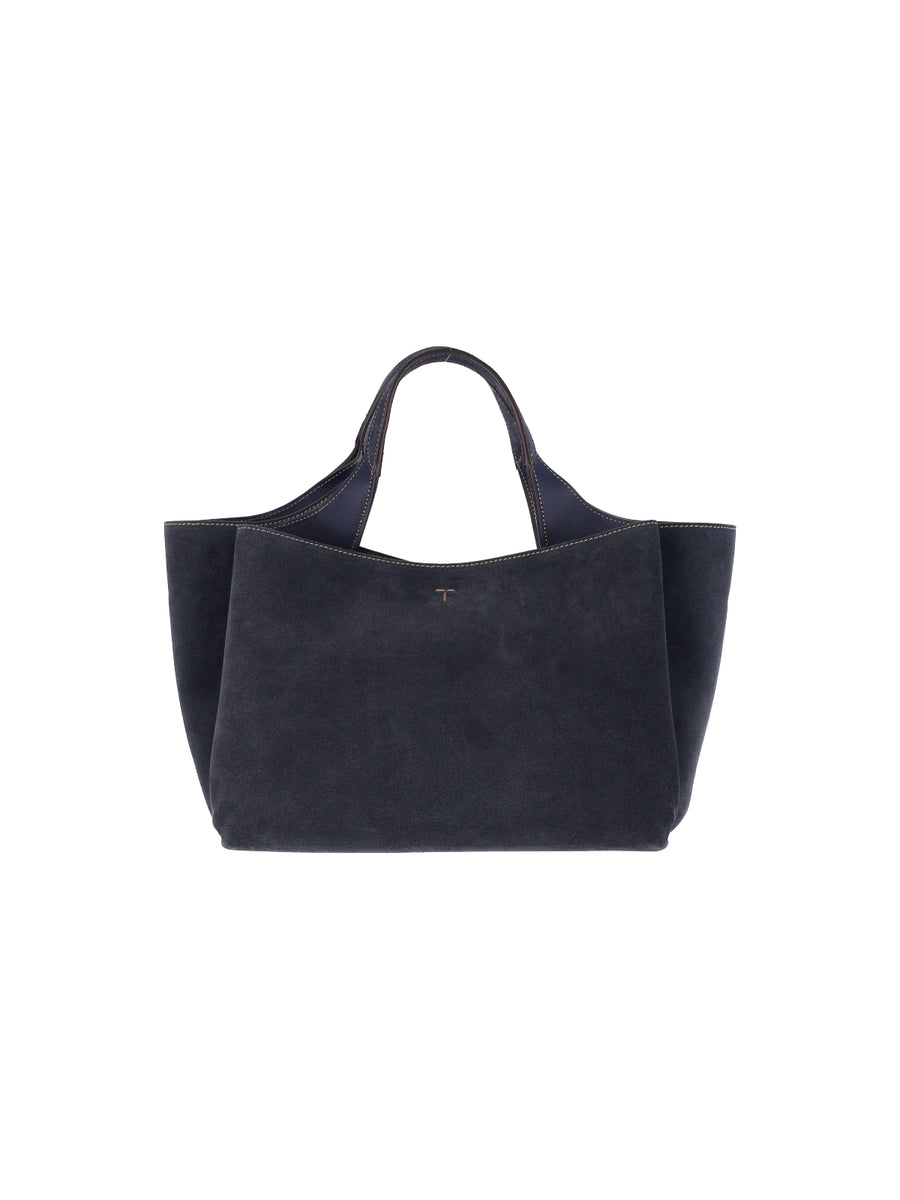 Tod's 100% Calf Leather tote bag in navy