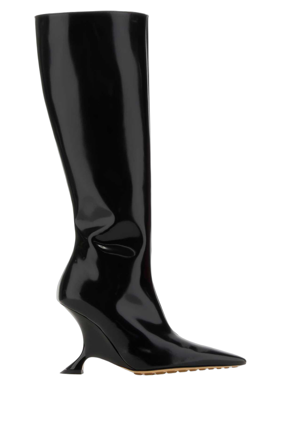 Bottega Veneta Exterior: 100% Leather boot in black