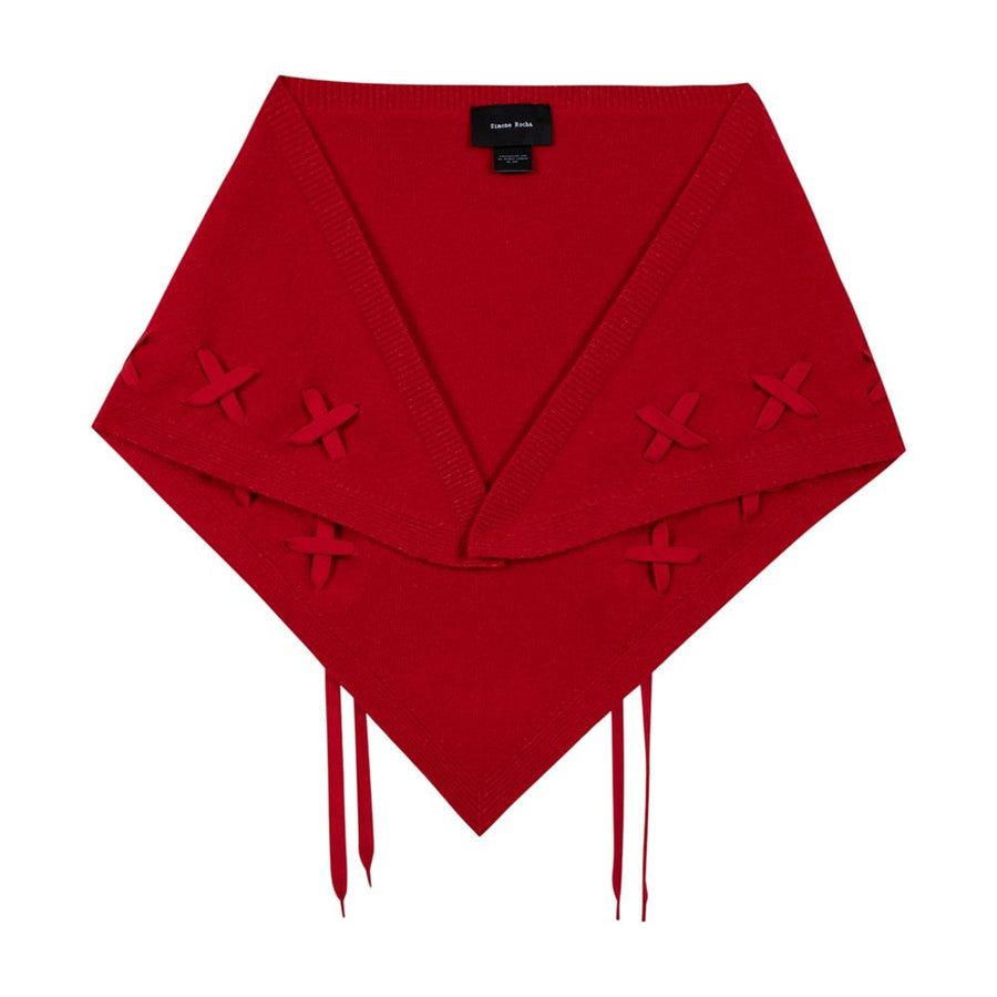 Simone Rocha Wool scarf in red