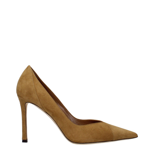 Jimmy Choo Suede pump in camel