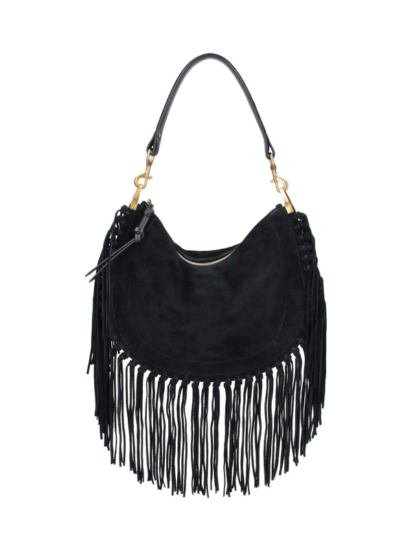 Isabel Marant 100% Calf Leather shoulder bag in black