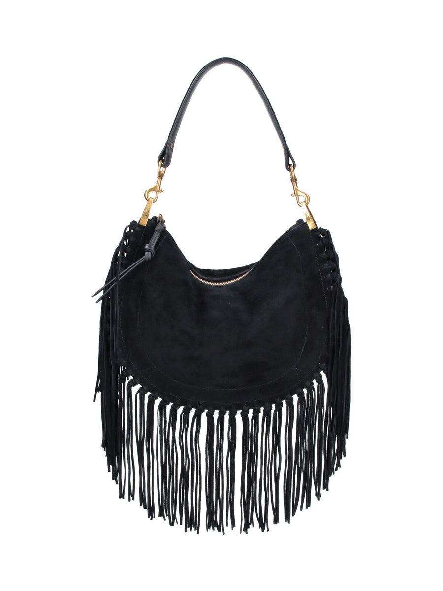 Isabel Marant 100% Calf Leather shoulder bag in black