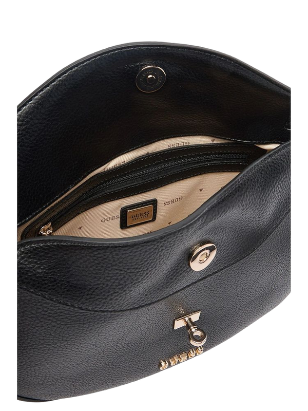 Guess 100% Polyurethane shoulder bag in black