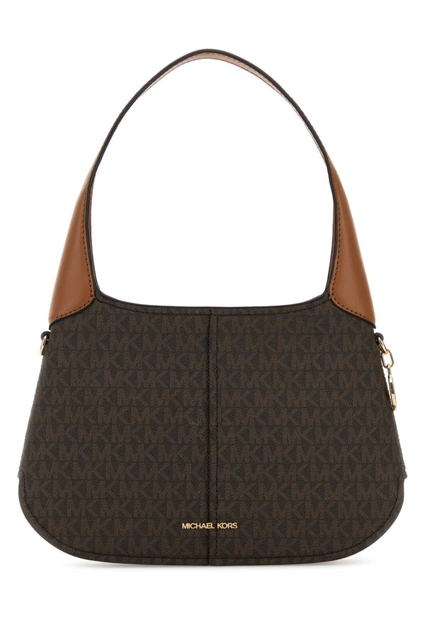 Michael By Michael Kors Shldr 89.4% PVC shoulder bag in brown