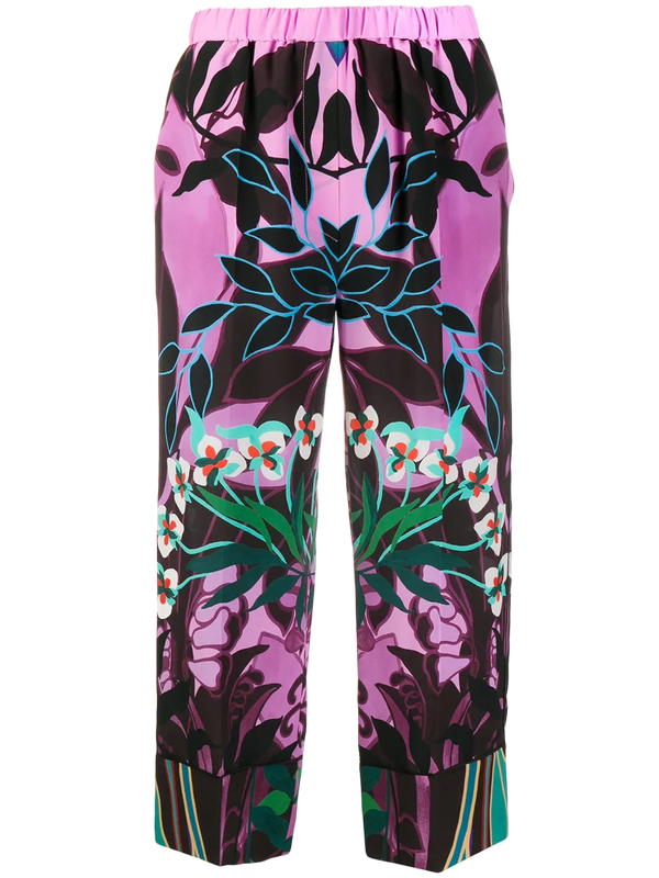 Valentino Silk culottes in pink