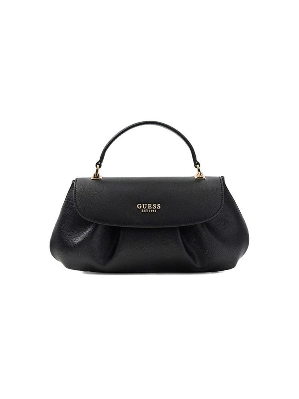 Guess 100% Polyurethane top handle bag in black