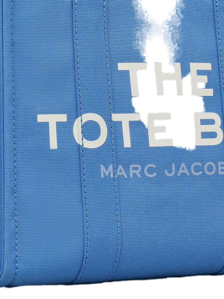 Marc Jacobs 100% Cotton tote bag in blue