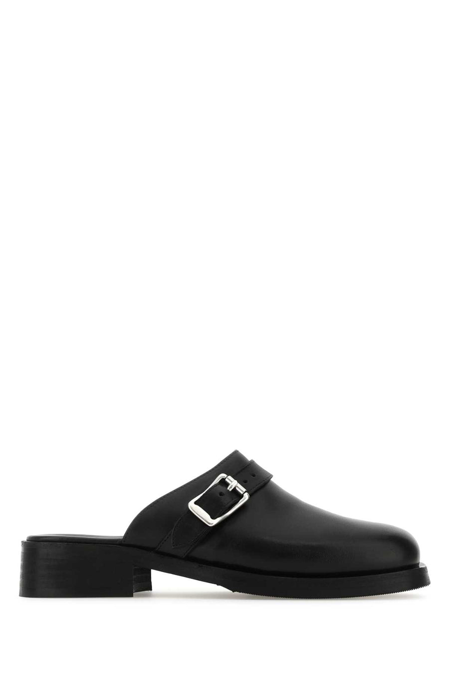 Our Legacy Mule Exterior: 100% Leather slipper in black