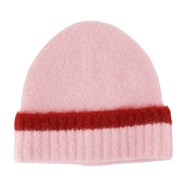 Sajeanne 15425 Beanie - Samsøe Wool Pink Accessories / Hats
