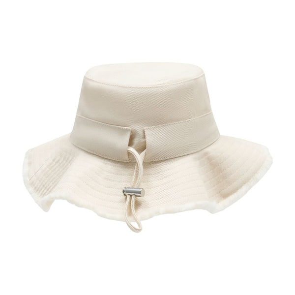 Jacquemus ACU00002AE00014-110 Synthetic sun hat in white