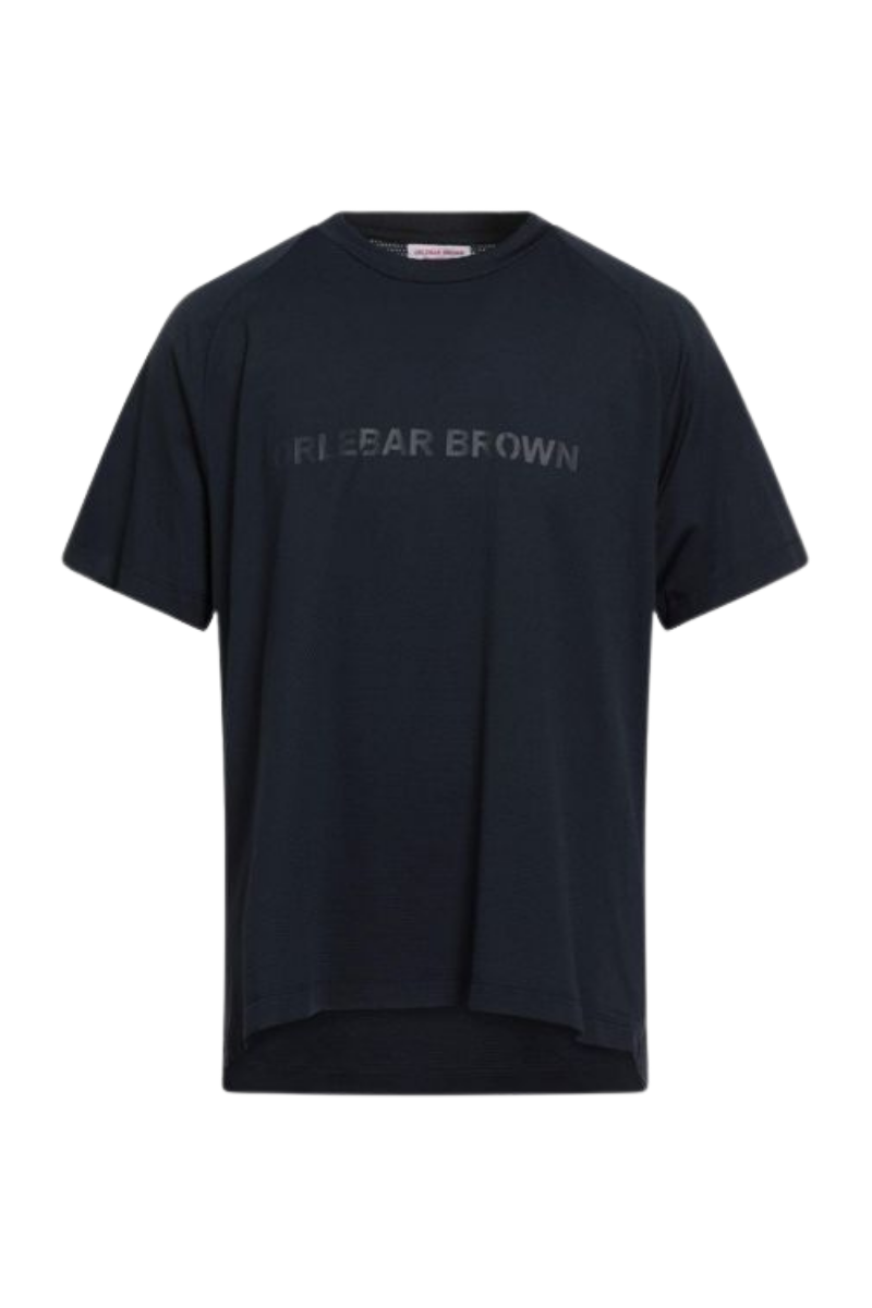 Orlebar Brown 100% Cotton t-shirt in navy