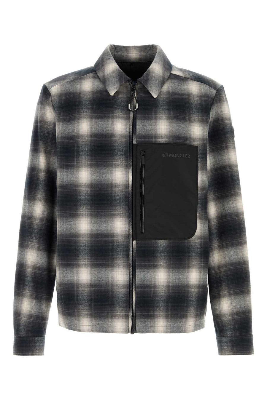 Moncler Shirt Exterior: 100% Cotton down jacket in gray
