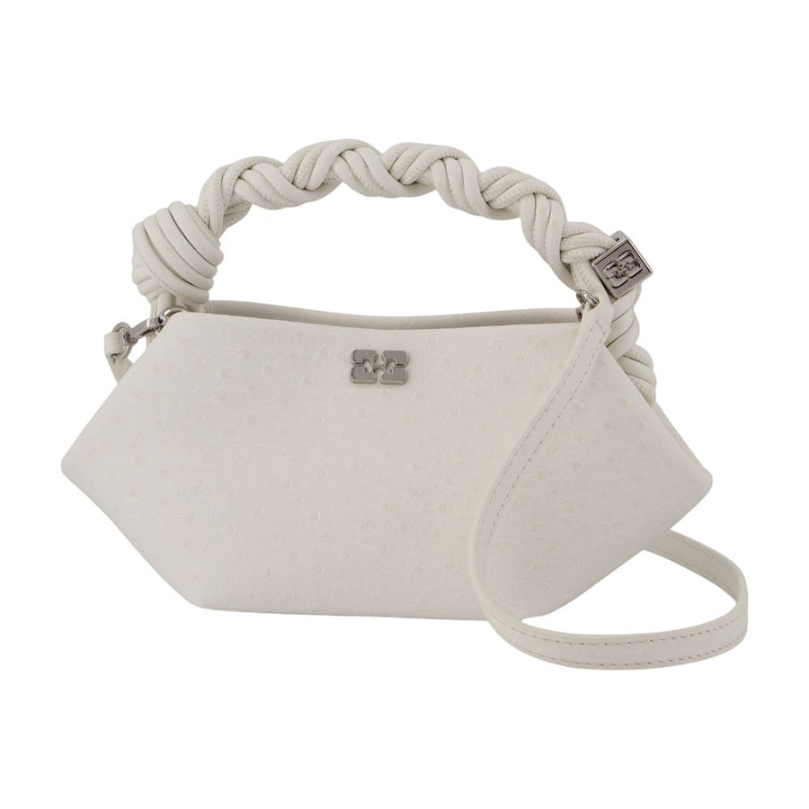 Ganni Synthetic shoulder bag in white