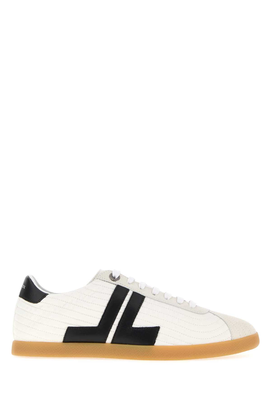 Lanvin Glen Canvas (exterior 100%) sneaker in white