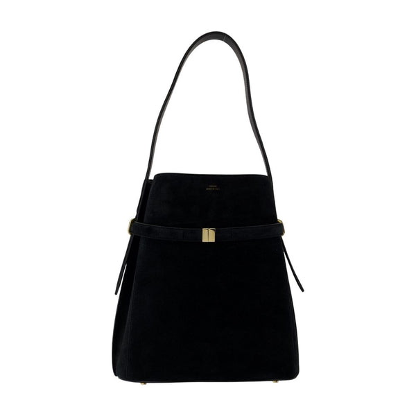 Toteme Calfskin shoulder bag in black